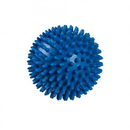 Masážny rehabilitačný ježko Hedgehog, 9 cm, modrý