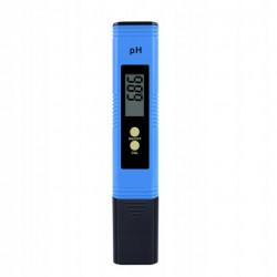 Elektronický měřič kvality vody pH 0,00-14,00, modrý
