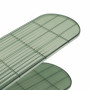 Nastavitelný organizér na boty Stojan zelený, 28 x 10 x 6 cm, zelený, 2 ks