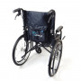 Oceľový invalidný vozík STANDARD TIM, šírka sedadla 46 cm