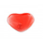 Ohřívač rukou, vyhřívací gelový polštářek ve tvaru srdce, červený