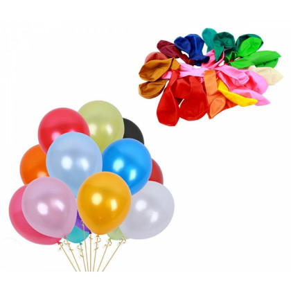 Pastelové barevné balónky 25ks