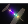 Pěnové letadlo LED USB 27,5 cm