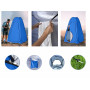 Plážový stan na prezliekanie a sprchovanie Tent Blue, 120cm x 120cm x 190cm, modrý