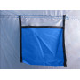 Plážový stan na převlékání a sprchování Modrý stan, 120 cm x 120 cm x 190 cm, modrý