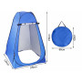 Plážový stan na převlékání a sprchování Modrý stan, 120 cm x 120 cm x 190 cm, modrý