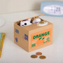 Pokladnička, interaktívna mačka v krabičke 11,8 x 10 x 9 cm