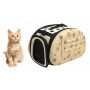 Prepravná taška pre psíkov a mačky - krémová