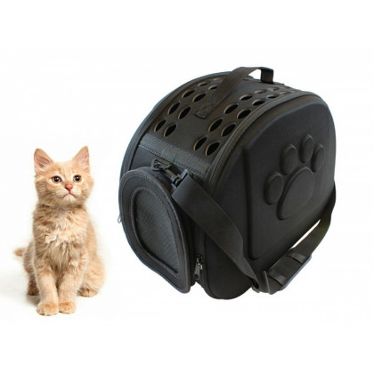 Přepravní taška pro psy a kočky XXL - černá