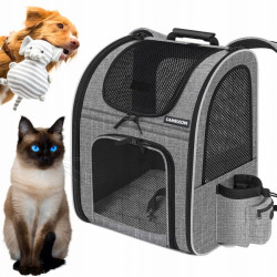 Transportní síťovaný batoh pro psy a kočky, CA-PET2