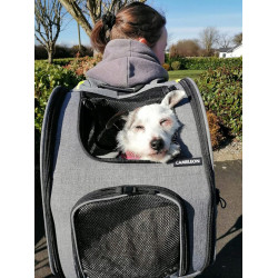 Transportní síťovaný batoh pro psy a kočky, CA-PET2