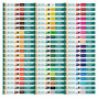 Sada akrylových barev - 60 barevných tub s barvami na plátno, 61 ks