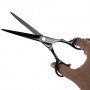 Profesionální kadeřnické nůžky s opěrkou pro prsty