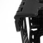Protišmyková skladacia stolička čierna 40cm