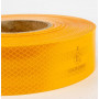 Reflexní páska pro značení nákladních vozidel, žlutá 5,3 cm x 45 m
