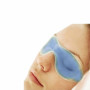 Chladivá a relaxační gelová maska na oči - modrá