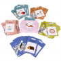 Ružová interaktívna čítačka kariet na učenie angličtiny – 112 vzdelávacích kariet