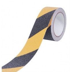 Samolepicí protiskluzová páska žlutočerná, 5 cm x 5 m