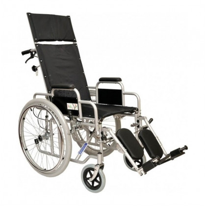 Skladací polohovateľný mechanický invalidný vozík Classic Comfort, šírka sedu: 40 cm