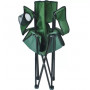 Skladacia rybárska stolička s držiakom na pohár Fishing Chair, zelená