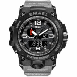 Pánské digitální hodinky Smael, šedé