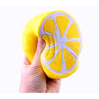 SQUISHY - antistresová penová hračka citrón
