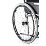 Ocelový invalidní vozík - šířka sedadla - 46 cm