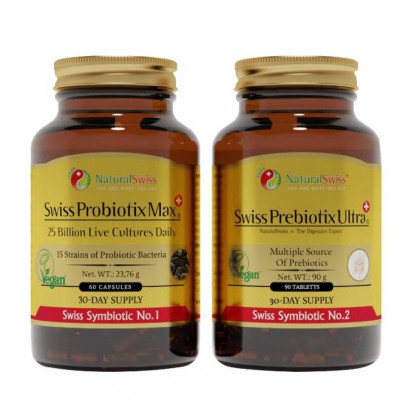 Probiotický + prebiotický prípravok komplex, SWISS SYMBIOTIKUM