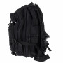 Taktický vojenský turistický batoh 25 l, černý