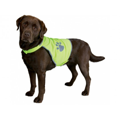 Trixie reflexní vesta pro psa - neonově žlutá XS