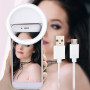 Univerzálne biele „selfie“ LED svetlo na mobil 80 x 30 cm, ružové