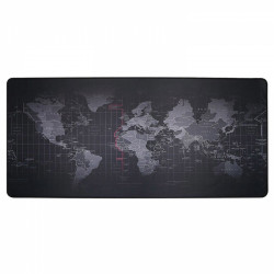 Velká podložka pod myš a klávesnici - Mapa světa