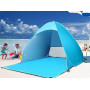 Velký samorozkládací plážový stan s UV ochranou Stan, modrý