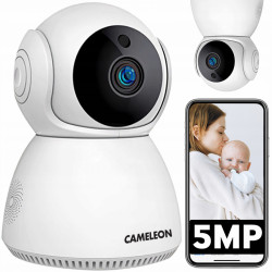 Vnitřní kamera Cameleon IP Wifi 5Mpx, bílá