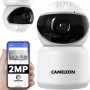 Vnútorná otočná kamera Cameleon s Wifi 2MPX, biela