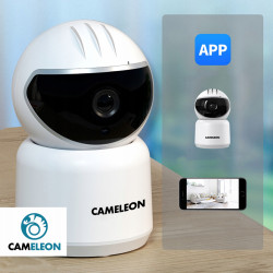 Vnitřní kamera Cameleon PTZ s Wifi 2MPX, bílá
