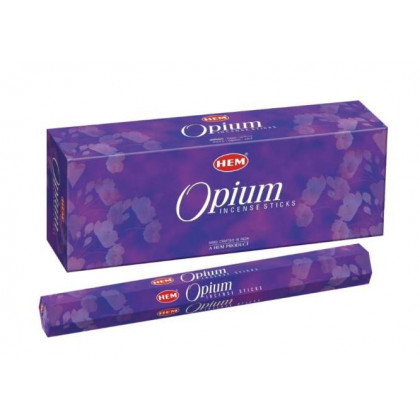 Vonné tyčinky Hem Opium, 20ks