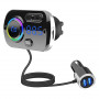 Transmitter do auta, FM MP3, Bluetooth 5.0, 2x USB