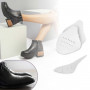Výstuž proti pokrčeniu vnútornej špičky topánok (2ks), L, biele