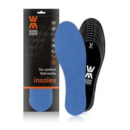Pohodlné antibakteriálne vložky do pracovnej obuvi WW Odour Strong Pro 36-46