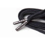 Ploché profesionální extrémně silné kevlarové bavlněné šňůry XTR 130 cm, černé