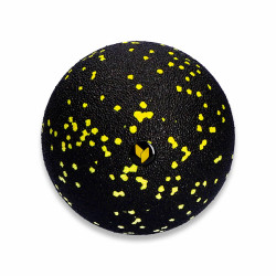Masážní míč Masážní míč, průměr 12 cm, černožlutý
