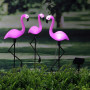 Solární zahradní lampa flamingo 3 ks