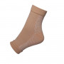 Kompresní ponožky s otevřenou špičkou, tělové - S/M