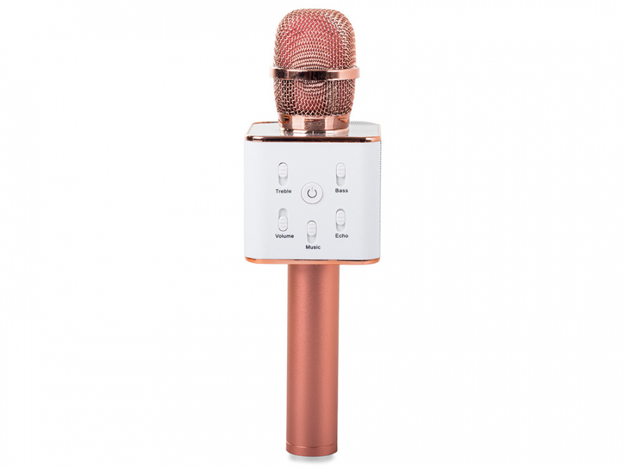 VERK GROUP Bezdrôtový mikrofón bluetooth karaoke reproduktor