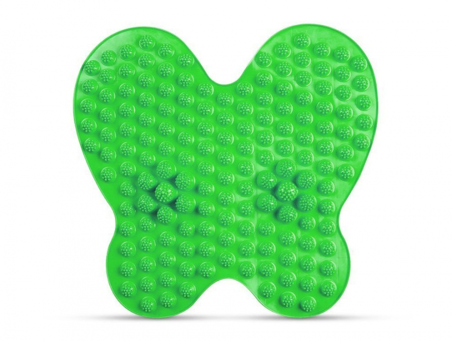 Reflexná masážna podložka 35 x 36 cm, zelená Farba: Zelená